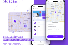 B2Box Customer Mobile App - B2B SaaS product